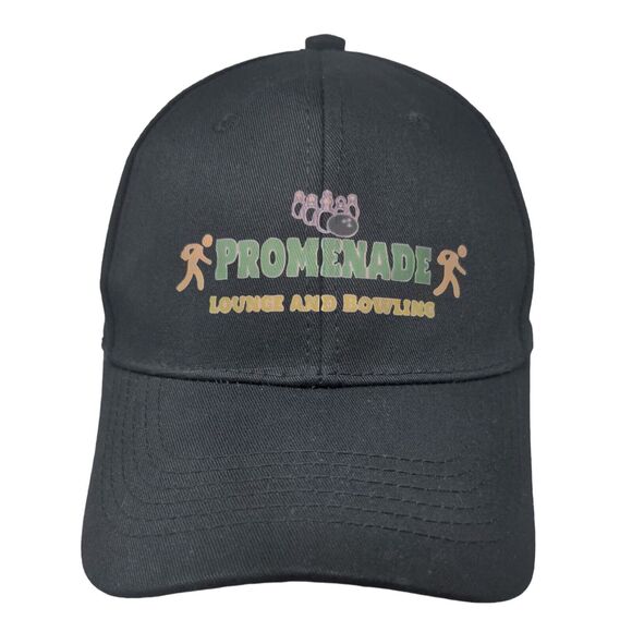 Promenade Lounge And Bowling Slideback Hat Black One Size iFashion - Picture 1 of 7